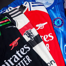 KIDS HOME & AWAY PREMIER LEAGUE JERSEYS